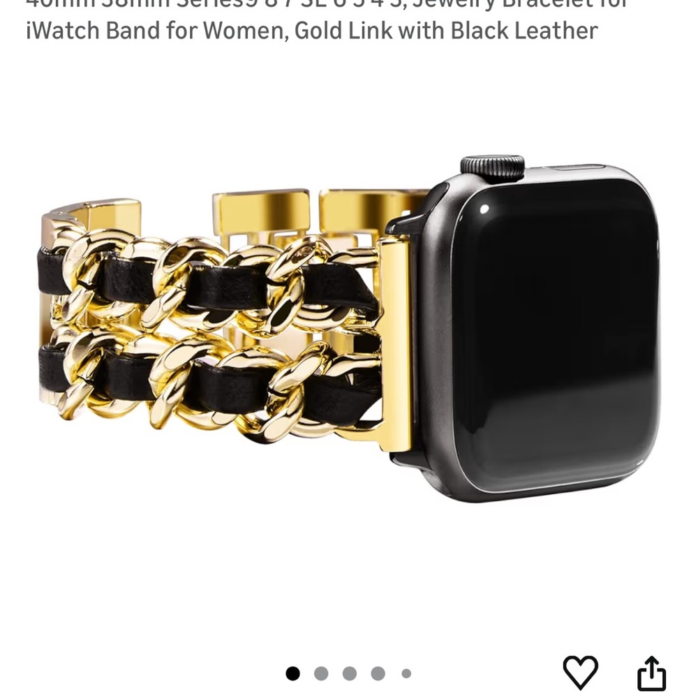 Apple Watch Bands bundle in Rose Gold, Gold, Silver - Picture 5 of 11